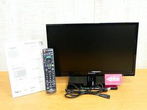 Panasonic パナソニック VIERA TH-19C305 19インチ 液晶テレビ 2015年製 映像機器 @120(5)