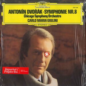 独LP Carlo Maria Giulini, Chicago Symphony Orchestra Dvorak: Symphonie Nr. 8 2531046 DEUTSCHE GRAMMOPHON /00260