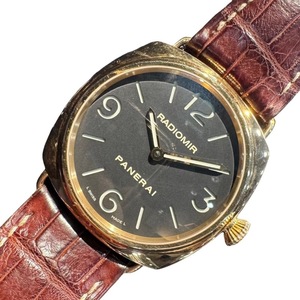 パネライ PANERAI ラジオミール PAM00231 K18ピンクゴールド 腕時計 メンズ 中古