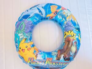 ⑥ポケモン 浮き輪60cm 空気ビニール 空ビ うきわ ピカチュウ ポケットモンスター inflatable Pokemon PoolToys SwimRing Pikachu