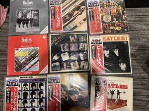 レコードまとめ売り　BEATLES9枚　ジャンク