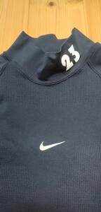 1円から★ナイキ　NIKE　背番号23 ジョーダン半袖　コンプレッション　インナーシャツ　アンダーシャツ 　ハイネック