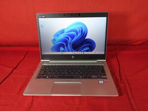 HP　EliteBook 830 G6 【Core i5-8265U】 ★ Windows 11 ★ 8GB/SSD256GB/無線/Bluetooth　訳あり中古 ノートPC 【10日間保証】2