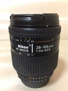 ニコン AF NIKKOR 28ー105mmF3.5-4.5 D