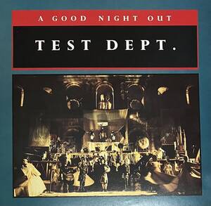 [ LP / レコード ] Test Dept. / A Good Night Out ( Industrial / Experimental ) Ministry Of Power - MOP 3 インダストリアル パンク