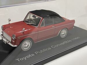 トヨタ パブリカ コンバーチブル ミニカー ノレブ 1/43