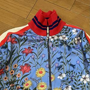 ●Gucciグッチフローラ柄ジャージジャケット