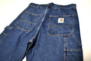 未使用【CARHARTT WIP】カーハートWIP ダブルニーパンツ デニム W34 新古