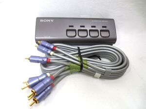 ◆SONY AV SELECTOR SB-V40S コード付き/ソニー セレクター DVD LINK PCOCC オーディオケーブル