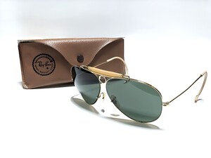 良品 60s 70s B&L USA ボシュロム レイバン RAY BAN シューター ナワテ 縄手 MADE IN USA ヴィンテージ サングラス.