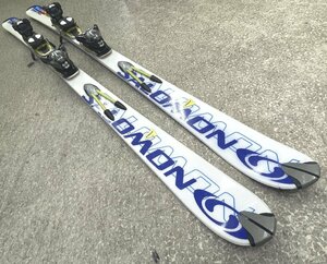 ■ 札幌発 スキー板 (SALOMON DEMO8P3V ) 170cm ビンディング付 ( SALOMON ) 中古 ★ HH-4