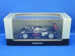 ⑧京商 1/43 ニッサン R390 GT1 #21 PRE-QUALIFICATIONS ル マン 1997(Kyosho, Nissan, Le Mans, 03331A)