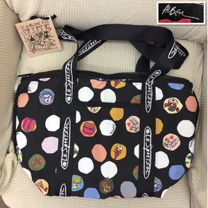 [バッグ] ALBCN「Confetti Pastel Girls」LeSportsac：レスポートサック 肩掛け トートバッグ 可愛い 水玉 オシャレ レディースバッグ