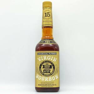 【全国送料無料】VIRGIN BOURBON 15years old KENTUCKY STRAIGHT BOURBON WHISKEY　50.5度　750ml【バージン ヴァージン バーボン 15年】