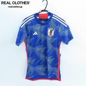 ☆(2)【未使用】adidas/アディダス サッカー日本代表 2022 ホーム オーセンティック ユニフォーム 半袖 HF1851/L /UPK