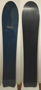 ★☆中古良品！ WAND DRIP 166cm ワンド ドリップ スノーボード 日本製 2014 チューン済 OGASAKA製 FOWARD ベースモデル パウダー 浮力◎