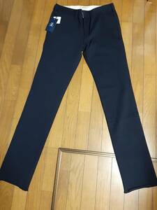 新品未使用 JAPAN BLUE JEANS 桃太郎ジーンズ MOMOTARO JEANS LOT J001LU01 岐阜のインレイ編み ネイビー Lサイズ 岡山 児島 MADE IN JAPAN