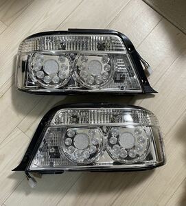 チェイサー 100系 クリアテール 新品 LEDテールランプ 左右 JZX100 テールライト クリア トヨタ chaser toyota 100チェイサー usdm