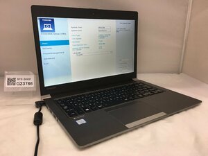 ジャンク/ TOSHIBA dynabook R63/H PR63HTA4347AD11 Intel Core i5-8250U メモリ8.19GB ストレージ無し 【G23786】