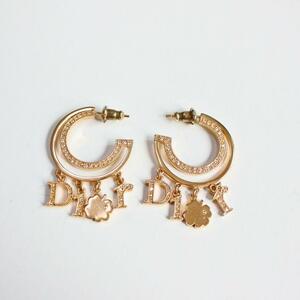 ChristianDior クリスチャンディオール フープロゴピアス