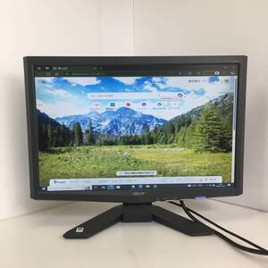 □acer 19インチ ワイド液晶モニター 液晶ディスプレイ X193w【動作品】