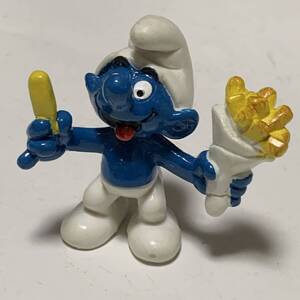 Schleich シュライヒ THE SMURFS スマーフ PVC ミニフィギュア フライドポテト