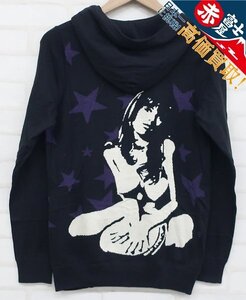 8T8164/HYSTERIC GLAMOUR スターガール ジップニットパーカー 2ND-4460 ヒステリックグラマー レディース