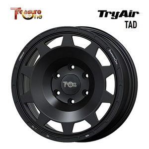 送料無料 トレジャーワン TryAir TAD 7J-16 +35 5H-114.3 (16インチ) 5H114.3 7J+35【4本セット 新品】