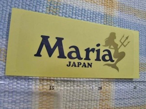 マリア/Maria/ゴールドマーメイド/ステッカー/シール　※ ヤフーショッピングストア/レア物商会・健美堂でも大量出品中