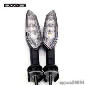 ♪【送料無料】YAMAHA ヤマハ YZF R15 R25 R3 MT15 M-Slaz 150 MT-25 MT-03 LED ターンシグナルライト インジケータランプ ウインカー