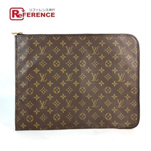 LOUIS VUITTON ルイヴィトン M53456 ポッシュ ドキュマン カバン L字ファスナー ポーチ 書類ケース モノグラム クラッチバッグ【中古】