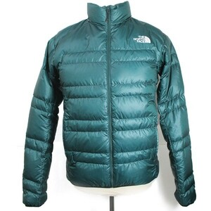 【中古】THE NORTH FACE ノースフェイス ダウンジャケット ND91701 メンズ Mサイズ グリーン