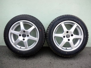 PEUGEOT 206 405 306プジョーアルミ 15インチ 6.5J +20 4H108 195/55R15 未使用スタッドレス MAXXIS ARCTIC TREKKER SP-02