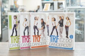 TRF EZ DO DANCERCIZE イージー・ドゥ・ダンササイズ DVD4本セット エクササイズビデオ TRFの曲にのせて憧れのダンサーボディへ!!