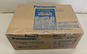 ＜未開封＞Panasonic パナソニック RU・RU・RU デジタルコードレス電話機 VE-GD56DL-N 子機1台付き　ピンクゴールド 