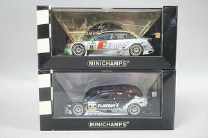 ミニチャンプス PMA 1/43 Audi アウディ A4 Team Phoenix DTM 2006 #12 / A4 上海 DTM 2004 #22 2点セット