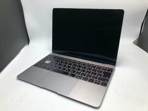 【ハード王】1円～/ノート/Apple MacBook A1534 EMC3099/CPU無/メモリ無/ストレージ無/マザボ無・内部断線有/576-G23