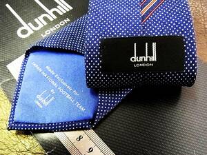 ●bv7379●良品●【ＪＦＡ】サッカー コラボ 入手困難モデル【ｄunhill】ダンヒルのネクタイ