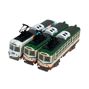 MODEMO NT4 28104 NT5 28105 土佐電鉄600型 3両セット Nゲージ 鉄道模型 中古 S8928896