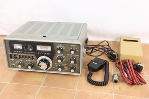 YAESU FT-101E ヤエス アマチュア無線 八重洲 SSB TRANSCEIVER トランシーバー マイク コード付き_HJL_B1217-J013