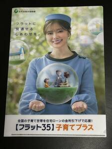 フラット35 白石麻衣さん クリアファイル