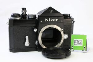 【同梱歓迎】【動作保証・点検済】良品■Nikon F アイレベル ブラックボディ 725万番台+AR-1■シャッター全速完動■G87