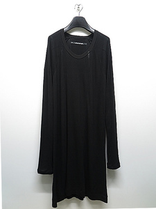 SALE40%OFF/JULIUS・ユリウス/COTTON YORYU CUT & SEWN7/BLACK・2