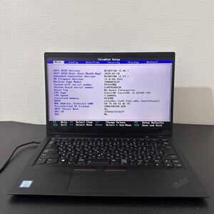 Lenovo X1 carbon 6th Generation Core i5 8250U メモリ8GB (005)