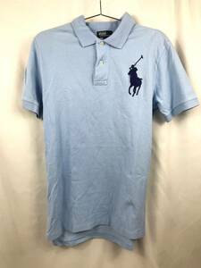 Polo Ralph Lauren　ラルフローレン　ポロシャツ　レディースファッション　水色　サイズ15０　JTB-56