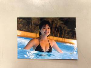 HKT48 朝長美桜 写真集「日向」 特典生写真　匿名発送対応 A45