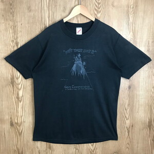 USA製 90s GRAPE EXPECTATIONS DON’T WORRY ABOUT IT キャラクター Tシャツ メンズ L 90年代 古着 s24090705