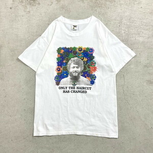 90年代 USA製 KEITH GREEN ヒッピー サイケデリック プリントTシャツ アーティスト メンズL