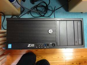 HP Z420 Workstation Xeon E5-2690 2.9GHz ×2　簡易水冷 16GB DVDスーパーマルチ NVIDIA QUADRO K2000　爆速？　品質それなり 