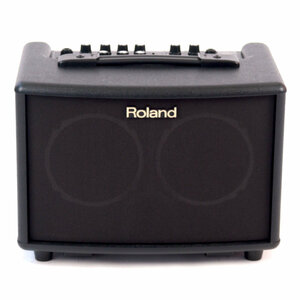 【中古】 アコギアンプ ローランド ROLAND AC-33 アコースティックギター用アンプ アコギアンプ ブラック